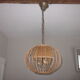 Suspension cage avec oiseaux