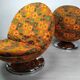 Chaises Ball Space Age Vintage, 1970s, Set de 2