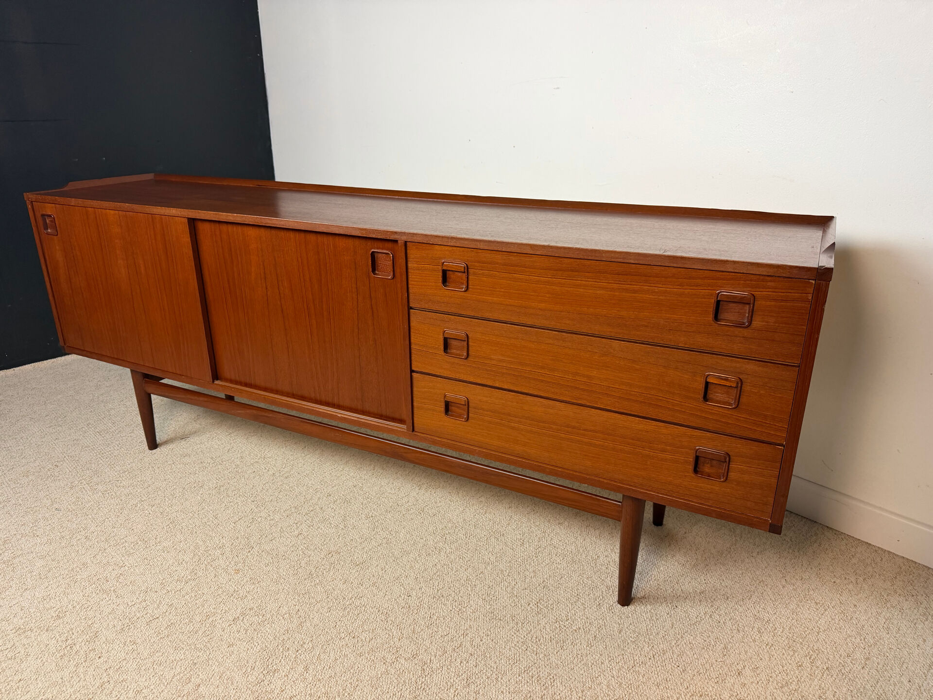 Scandinavian sideboard in teak