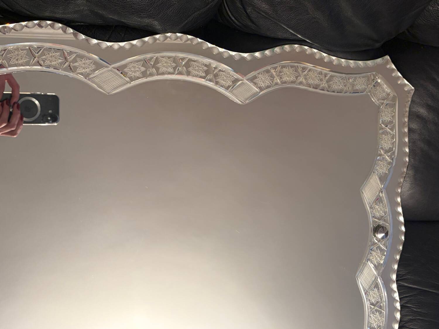 Art Deco Venetian mirror