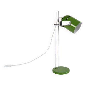 Green Table Lamp Combi Lux by Stanislav Indra, Czechoslovakia, 1970's.