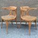 Pair of chairs baumann administrative french furniture