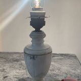 Pair of marble lamp bases from the 1950s.