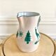 Enamelled pitcher numbered chalet or mountain décor