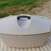 Cocotte Le Creuset 5.5 l Raymond Loewy vintage design 1970