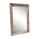 Miroir rectangulaire en bois ancien
