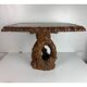 Biomorphic brutalist organic side table, Dutch 1960s