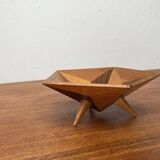 Mid-century decorative wooden tripod, 1960s