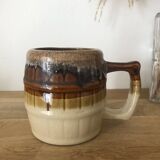 Vintage small brown mug