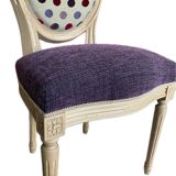 Chaise Médaillon style Louis XVI