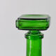 Green vintage sweet decanter