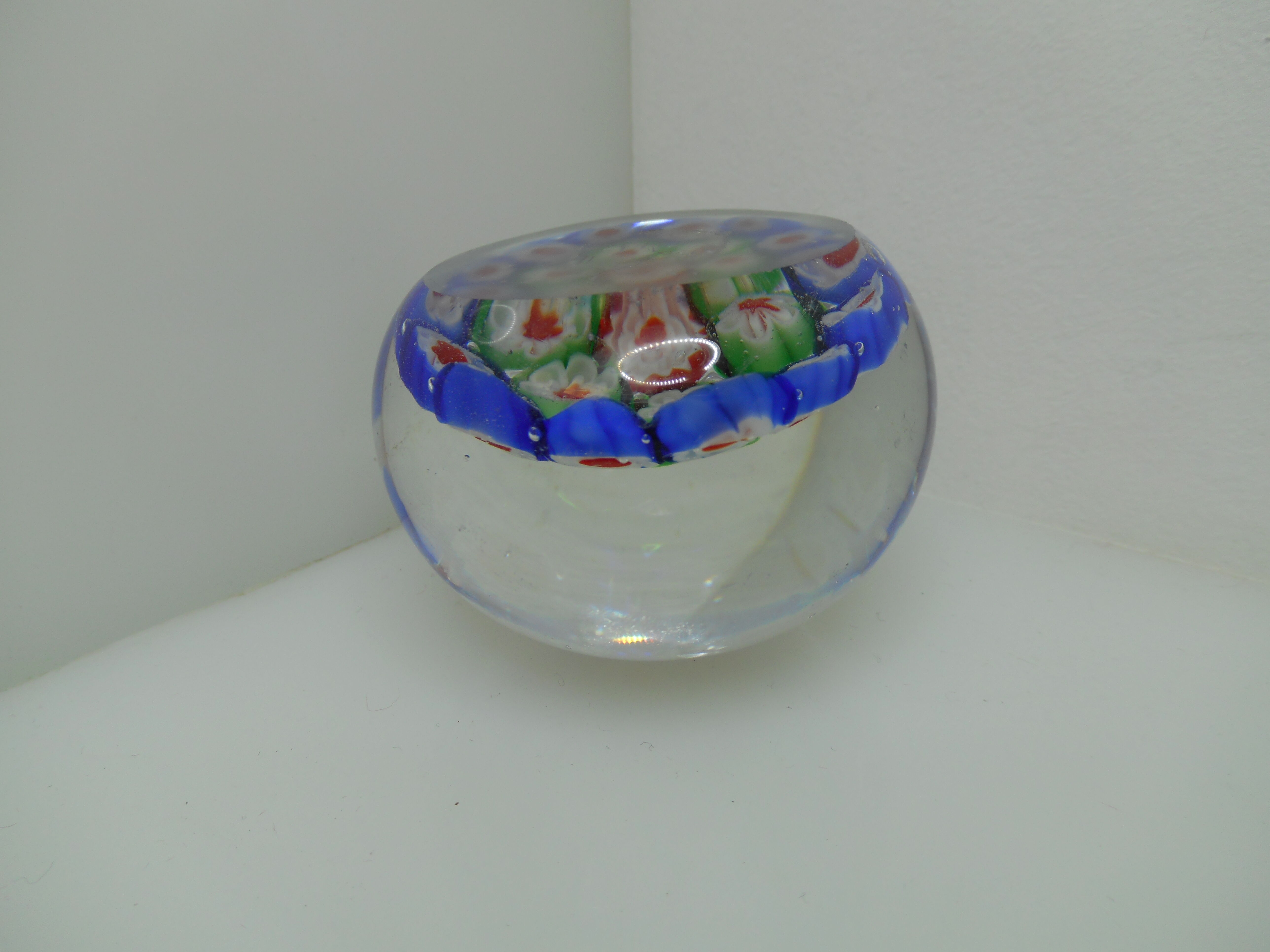 Murano Millefiori vintage 1950 paper press