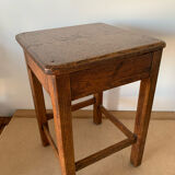 Antique oak stool