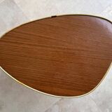 Vintage side table / plant stand with a formica top