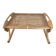 Folding bed tray
