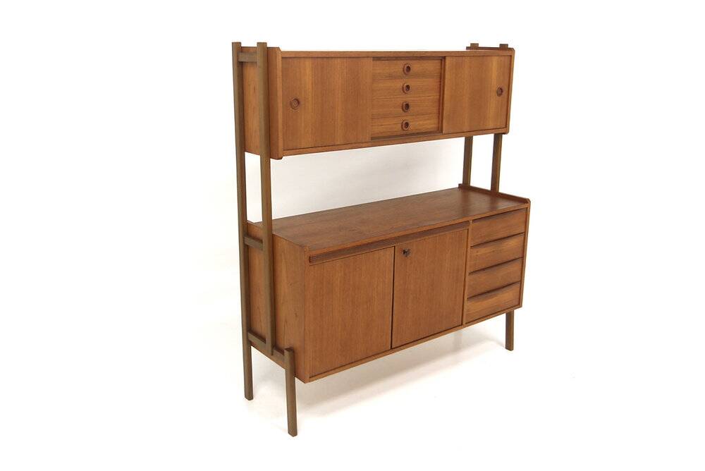 Scandinavian teak secretary, Sweden, 1960