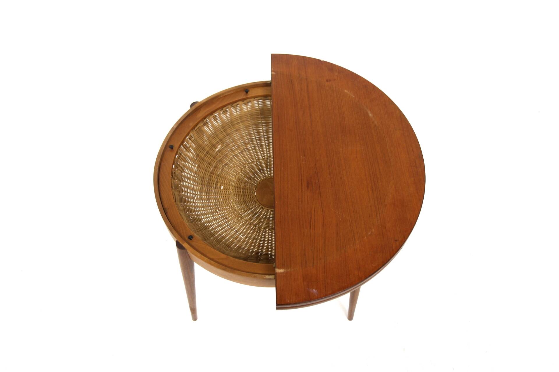 Table basse scandinave en acajou, Suède, 1950