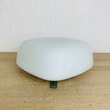 Vintage square opaline wall lamp, Italy, 1960