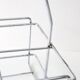 Chrome metal bottle holder, 1970