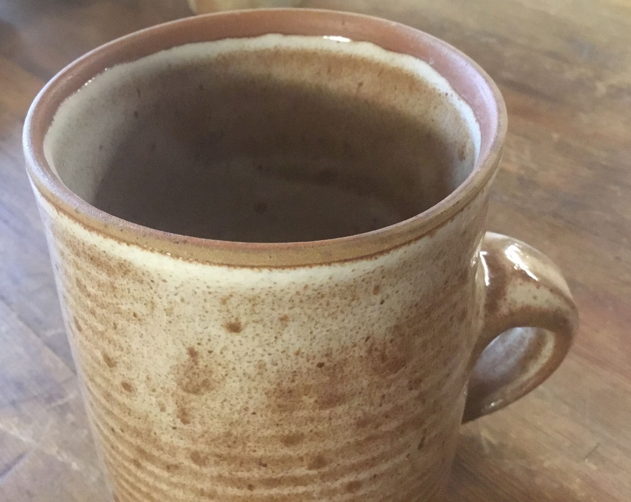 Large mug stoneware signed Roger Jacques