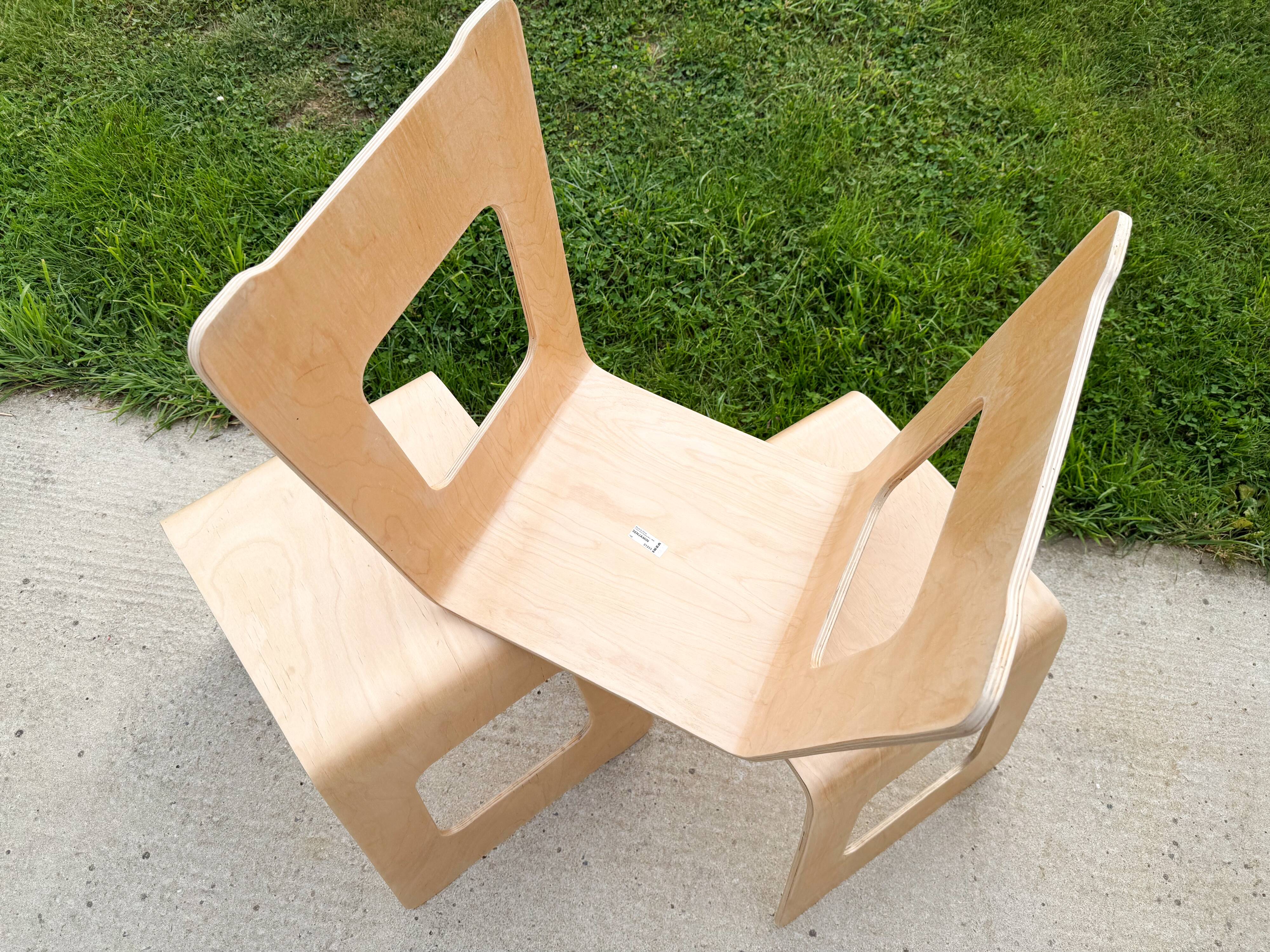 3 stools by Lisa Norinder for IKEA, 1990s