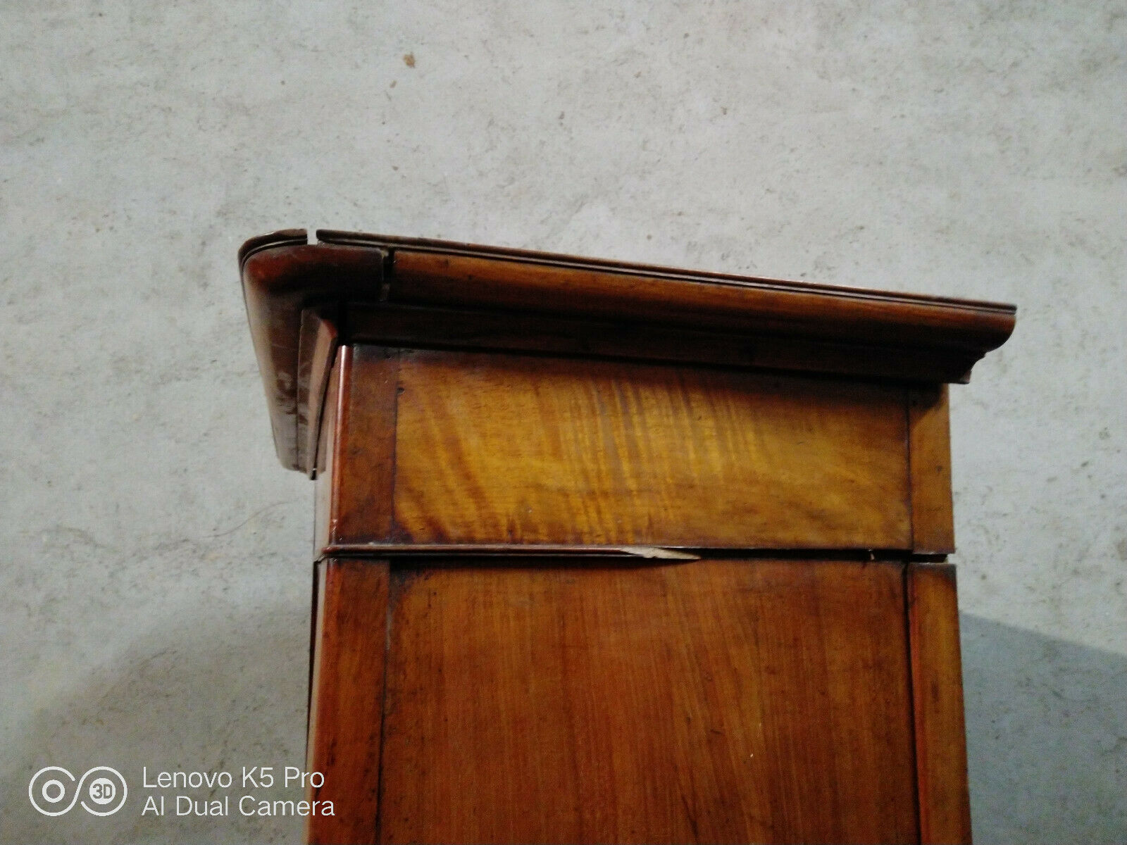 Louis Philippe walnut cabinet 19th-century