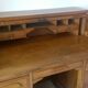 American desk with oak curtain