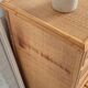 Commode en rotin vintage circa années 70