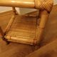 End sofa bamboo cannage