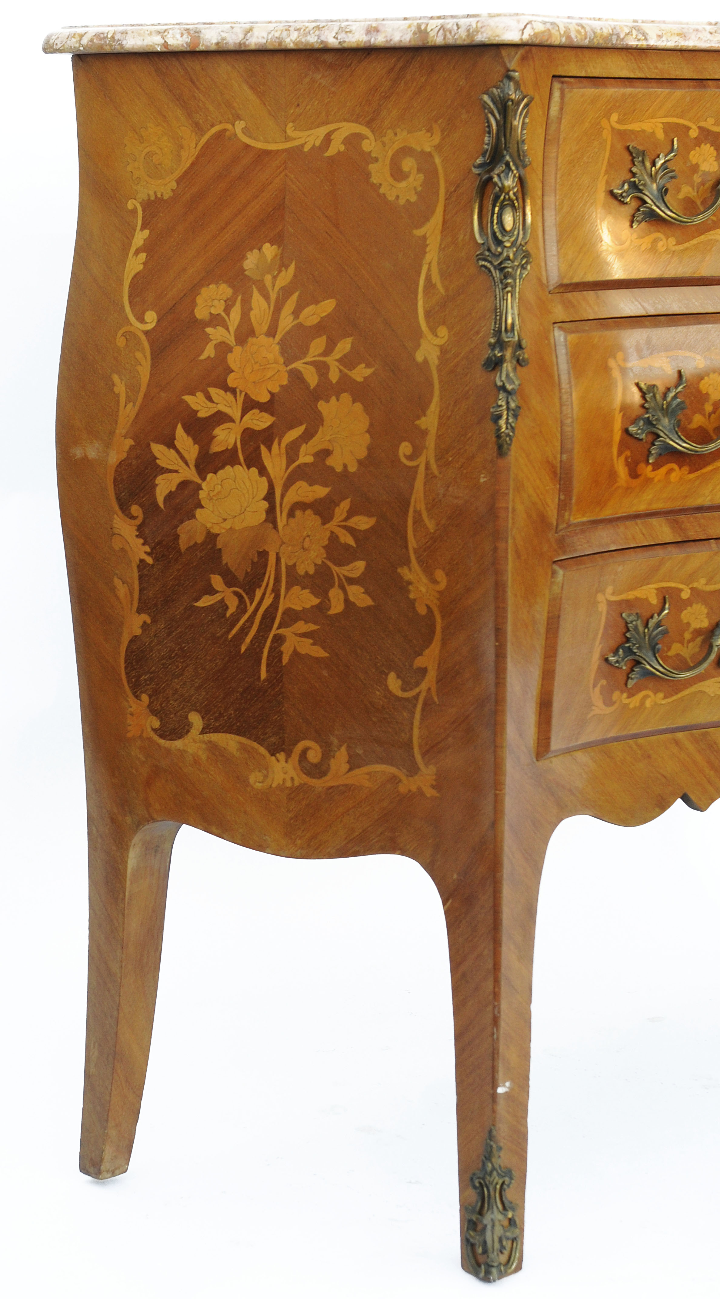 Louis XV-style marquetry