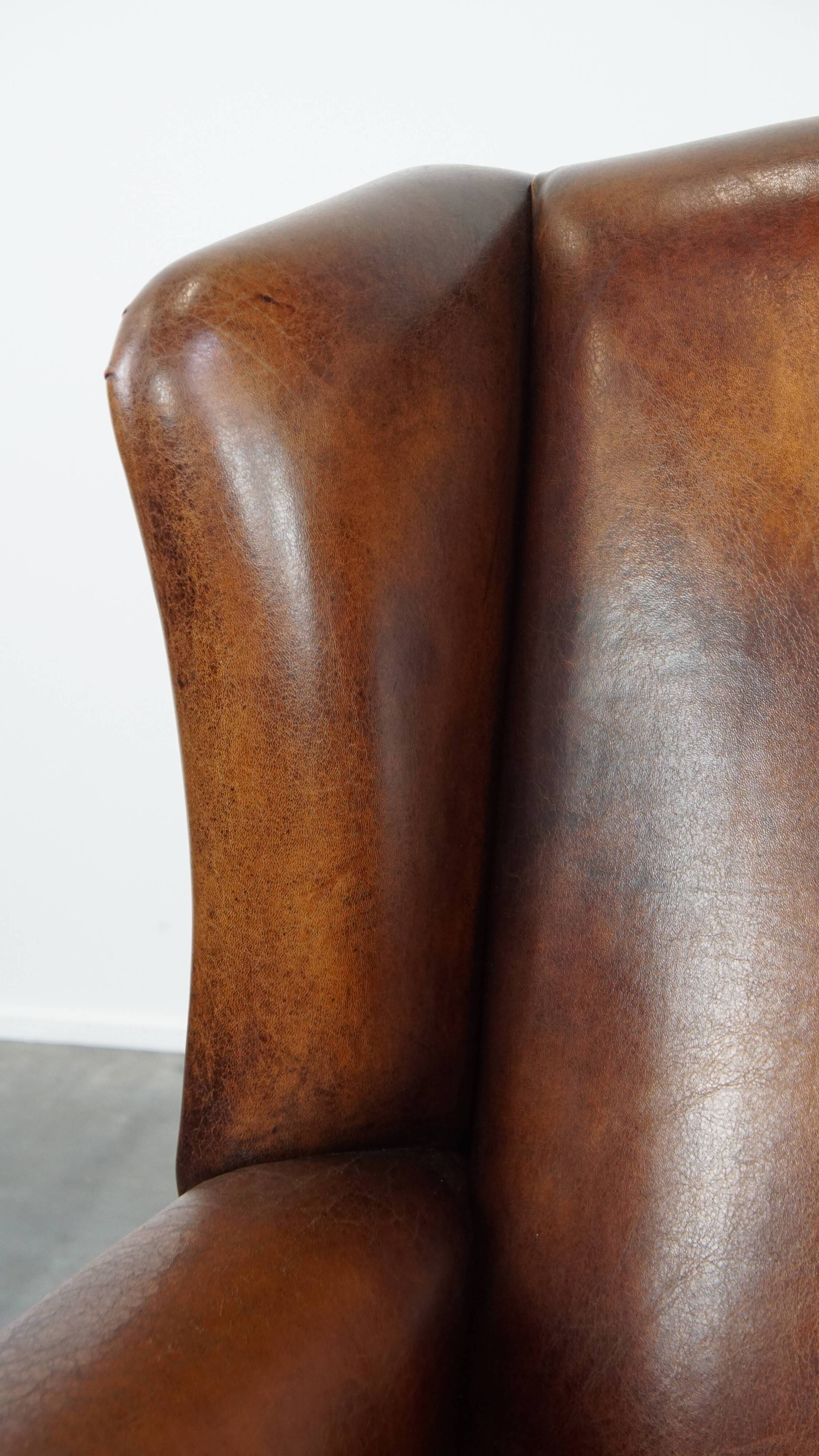 Sheepskin Wingback Chair