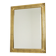 Miroir Deknudt en or Hollywood Regency biseauté 92 cm