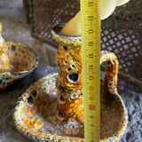 Bougeoir vintage en céramique