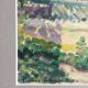 Study in Raincy. Oil on paper by Pierre CHAPUIS (1864-1942)