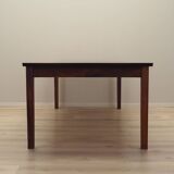 Table en palissandre, design danois, années 1970, production : Danemark