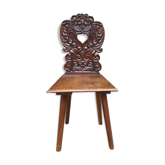 Nineteenth century Alsatian Chair