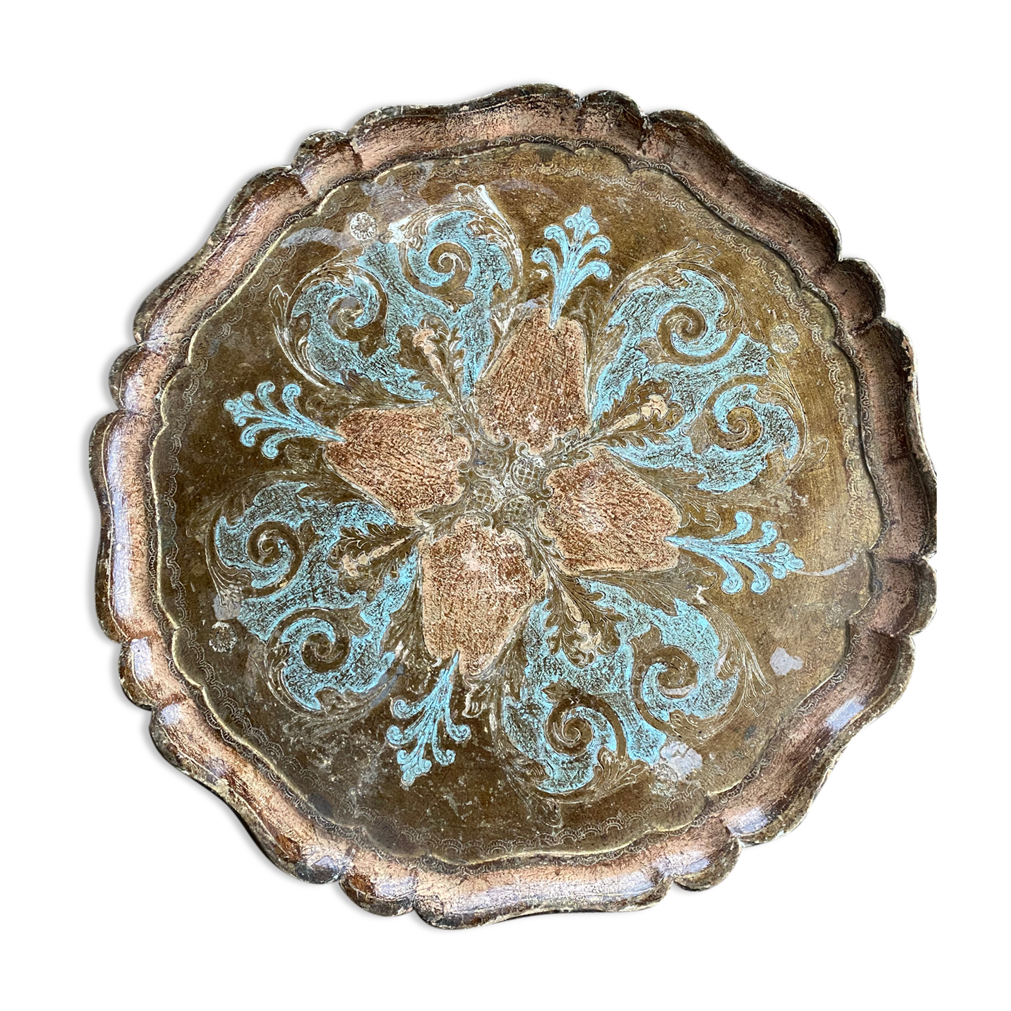 Vintage Venetian plateau