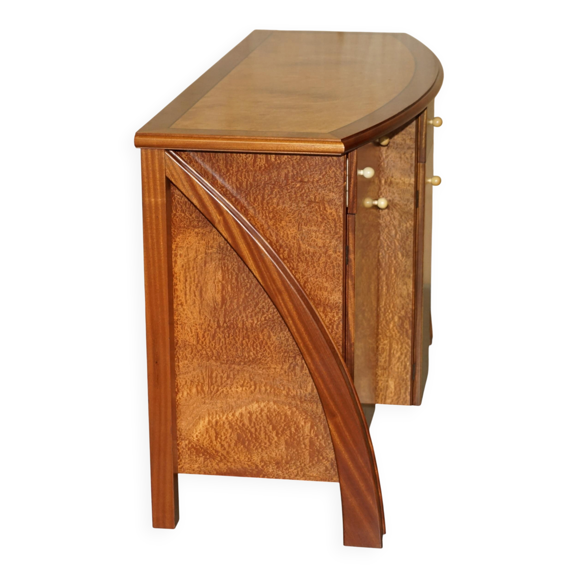 Very Art Deco in burl maple and thuja wood by Andrew Vara.
