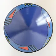Fruit Bowl KMK Kupfermühle Indigo Series, Memphis Style 1980s