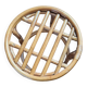 Rattan pouf