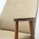 Midcentury scandinavian teak office chair, 1970´s