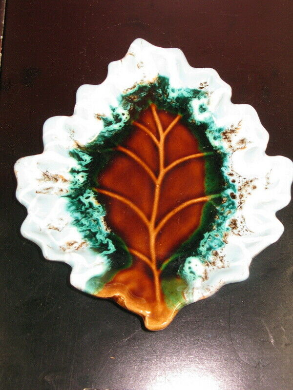 Empty pocket cup ashtray Leaf sign fpp vallauris