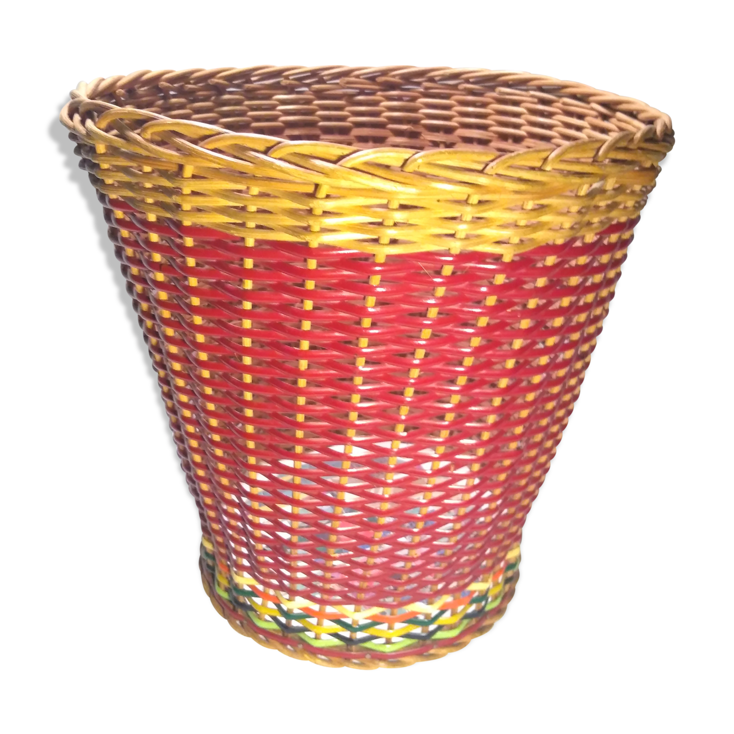 Vintage paper basket
