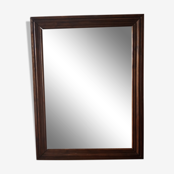 Miroir en bois épais