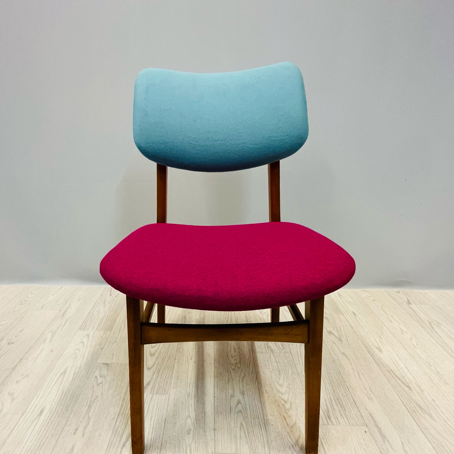 Four middle century chairs