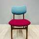Four middle century chairs