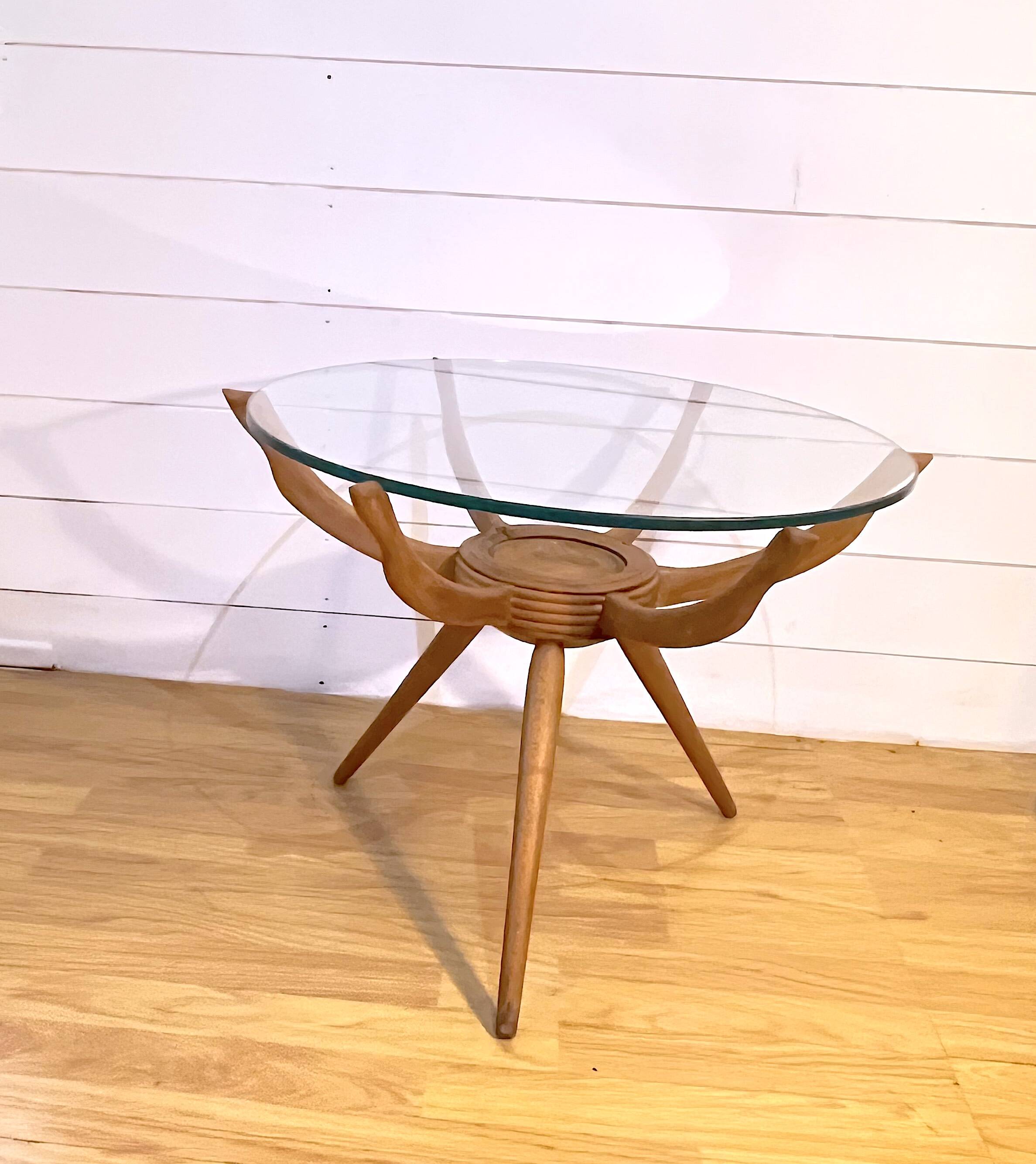 Carlo De Cali, "Ragno" (Spider) coffee table, Italy, 1950s