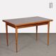 Table de repas éditée par le fabricant Drevotvar, 1960