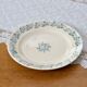 Round dish 19th Longwy iron earth "Russian"