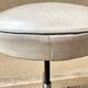 Stool tripod swivel workshop height adjustable skai & chrome vintage 60s